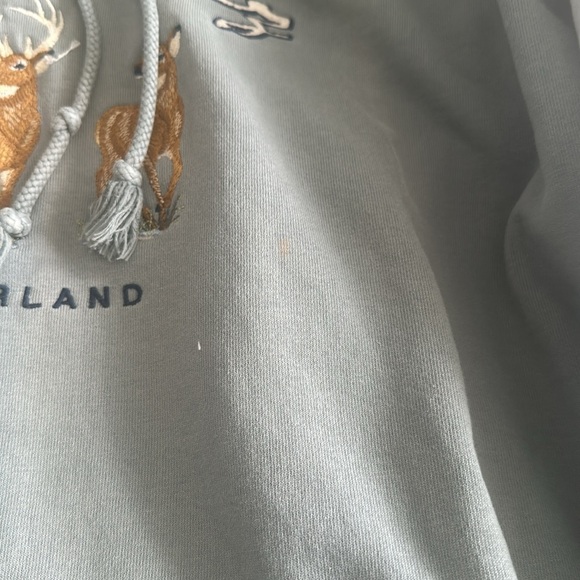 Brandy Melville Sweatshirt Oversized One Size with Deer - Picture 3 of 4